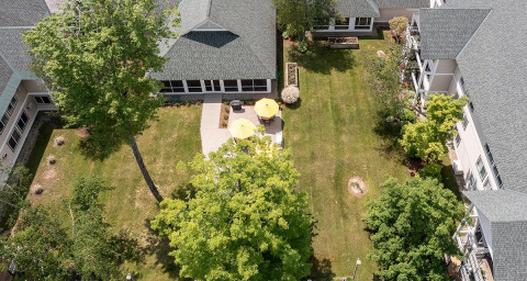 Courtyard Aerial Courtyard Aerial